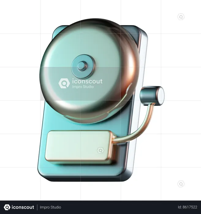 Emergency Alarm  3D Icon