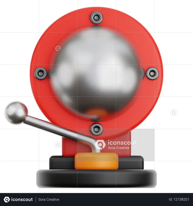 Emergency Bell  3D Icon