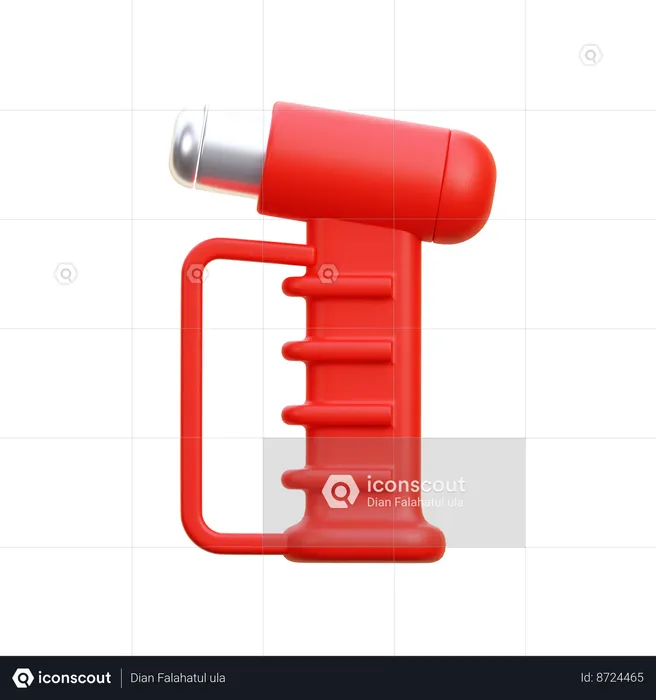 Emergency Hammer  3D Icon