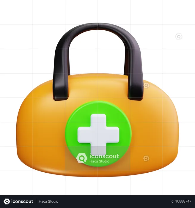 Emergency Kit  3D Icon