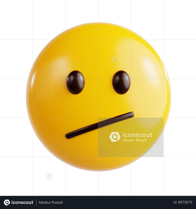 Emoji 55 Emoji 3D Icon