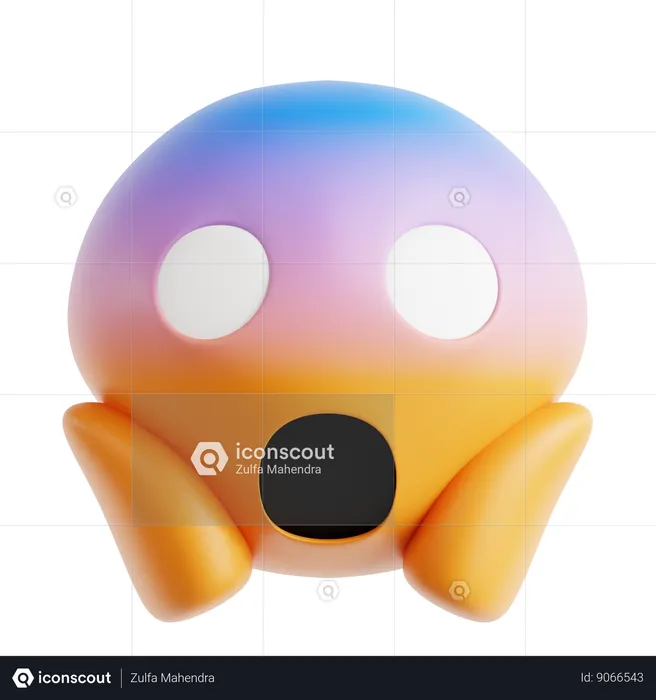 Cri d'emoji Emoji 3D Icon