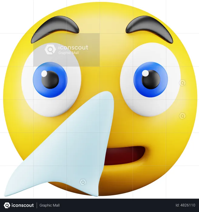 Emoji doente Emoji 3D Icon