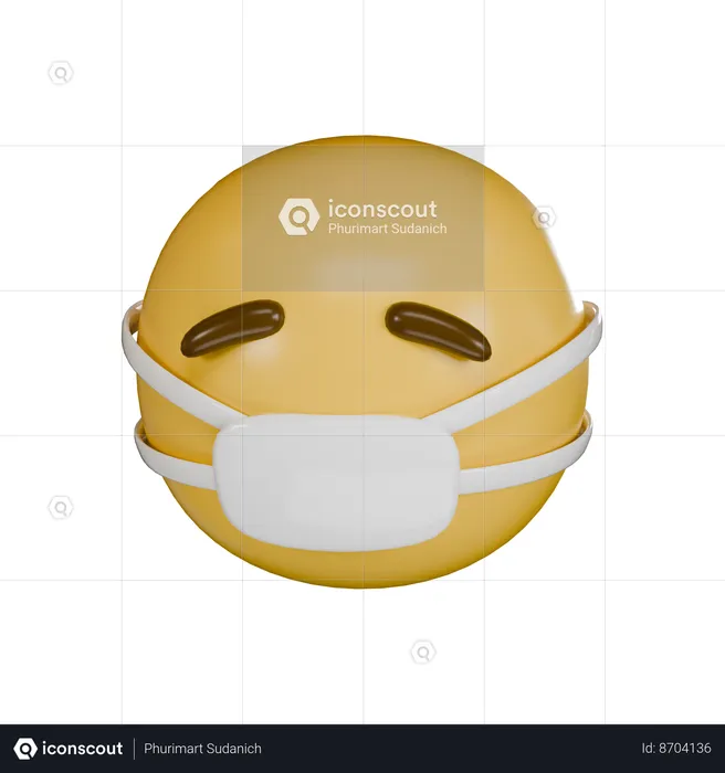 Emoji enfermo Emoji 3D Icon