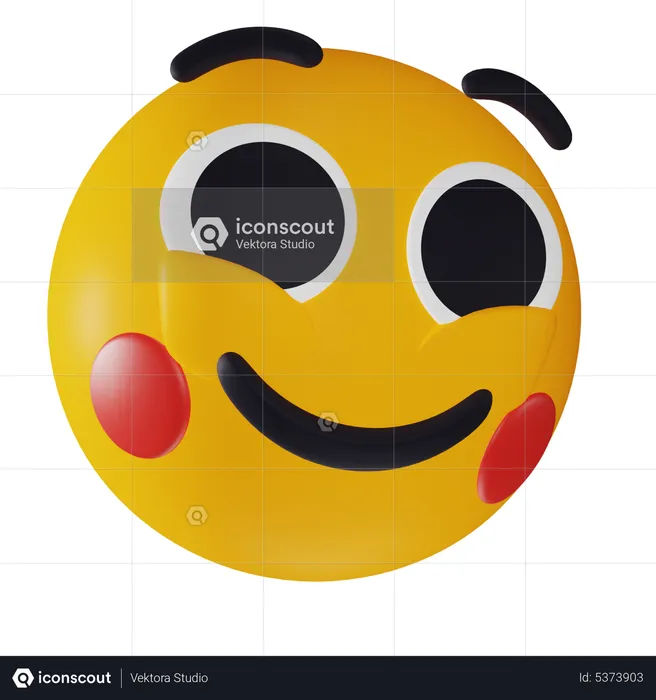 Emoji feliz Emoji 3D Icon