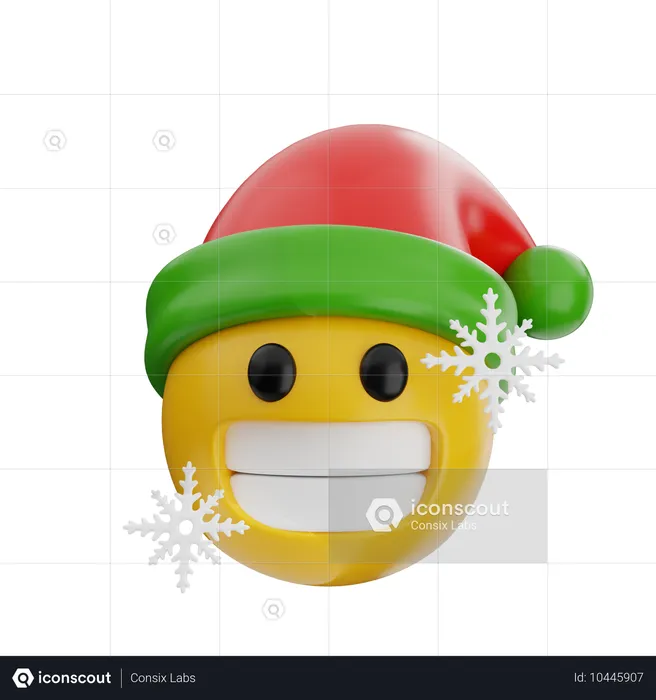 Emoji frio  3D Icon