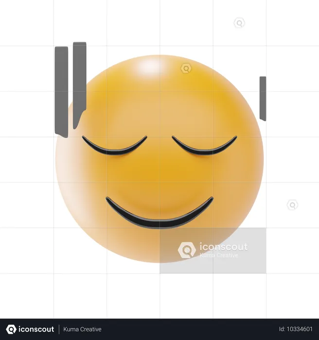 Emoji moviendo la cabeza Emoji 3D Icon