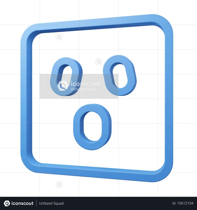 Emoji seltsam  3D Icon