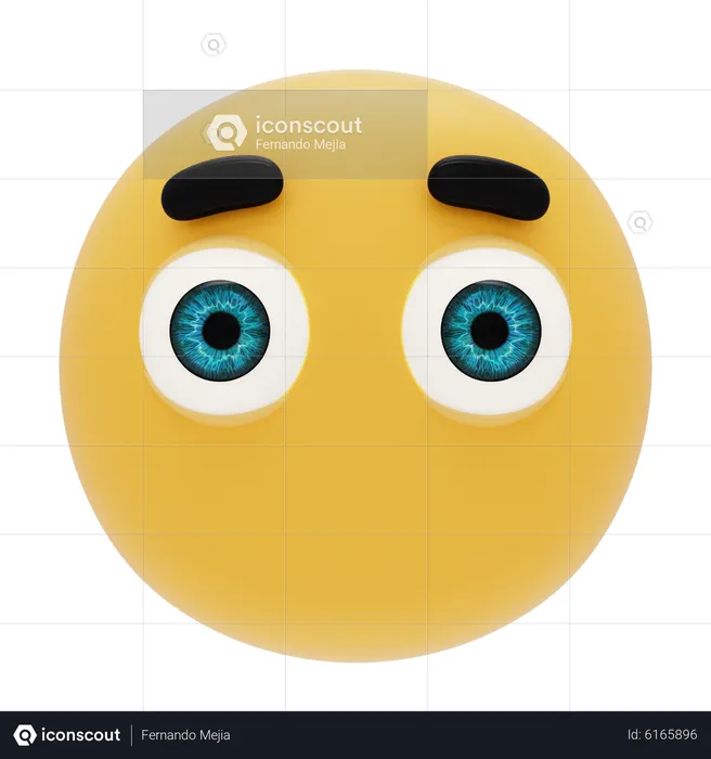 Emoji Without Mouth Emoji 3D Icon