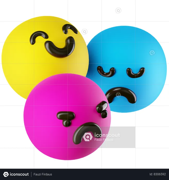 Emoticons  3D Icon