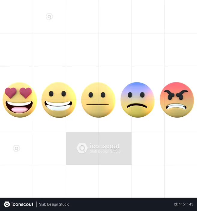 Emotional Feedback Emoji 3D Emoji