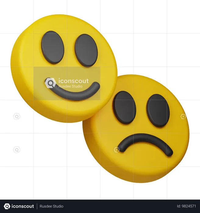 Emotionen  3D Icon