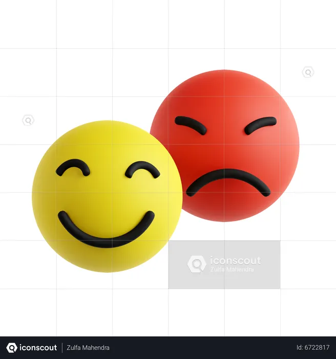 Emotions  3D Icon