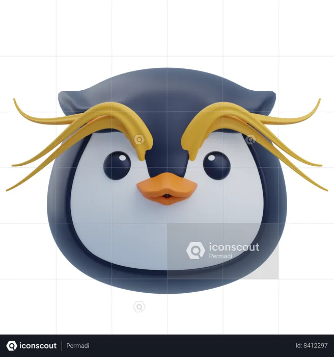 Emperor Penguin  3D Icon