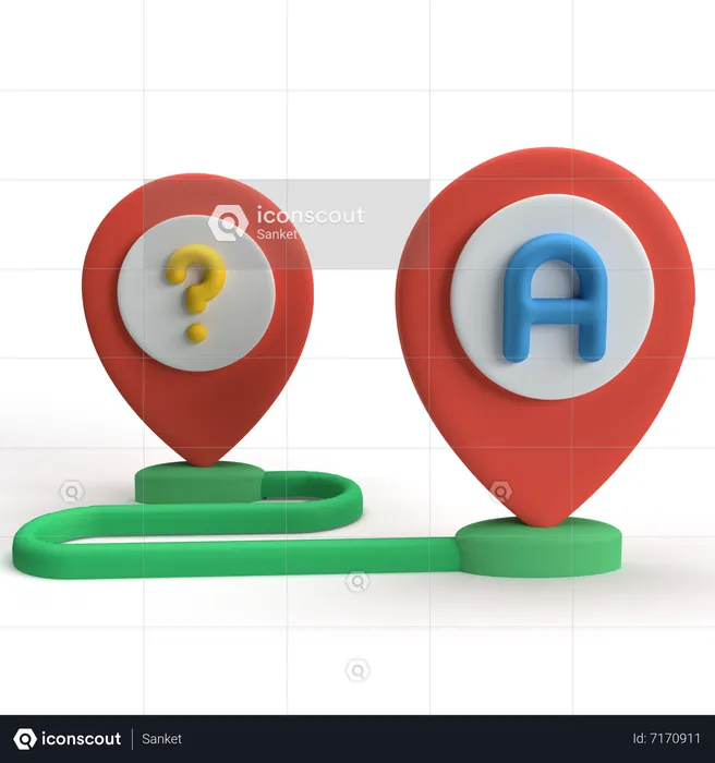 Épingle de localisation  3D Icon
