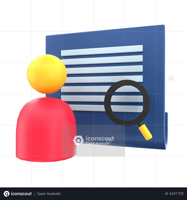 Employe Agreement  3D Icon