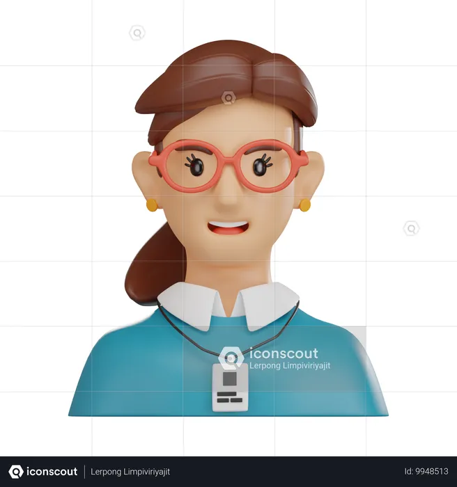 Employee  3D Icon