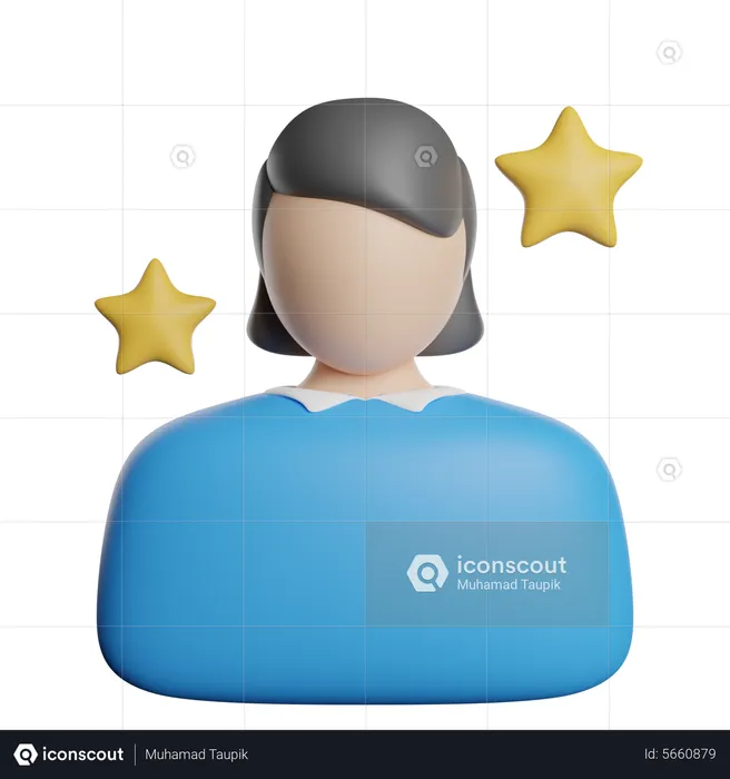 Employee Rating  3D Icon