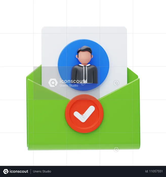 Employee Selection  3D Icon