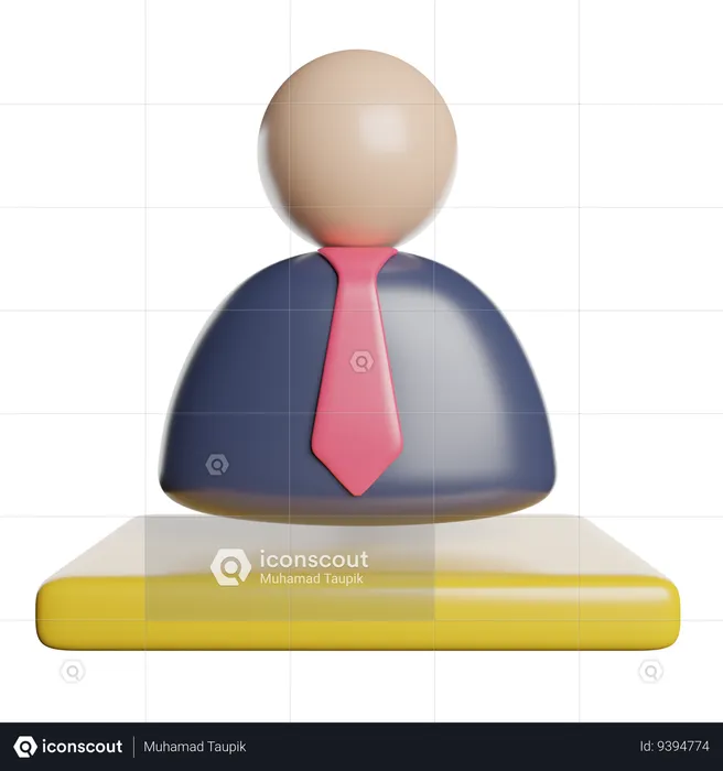 Employer  3D Icon