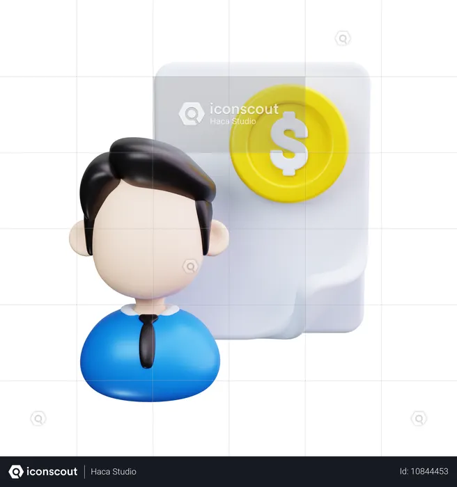 Empreendedor  3D Icon