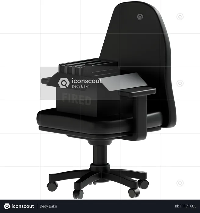 Emprego demissão  3D Icon