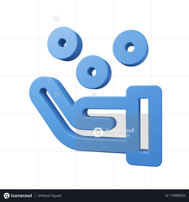 Empréstimo  3D Icon