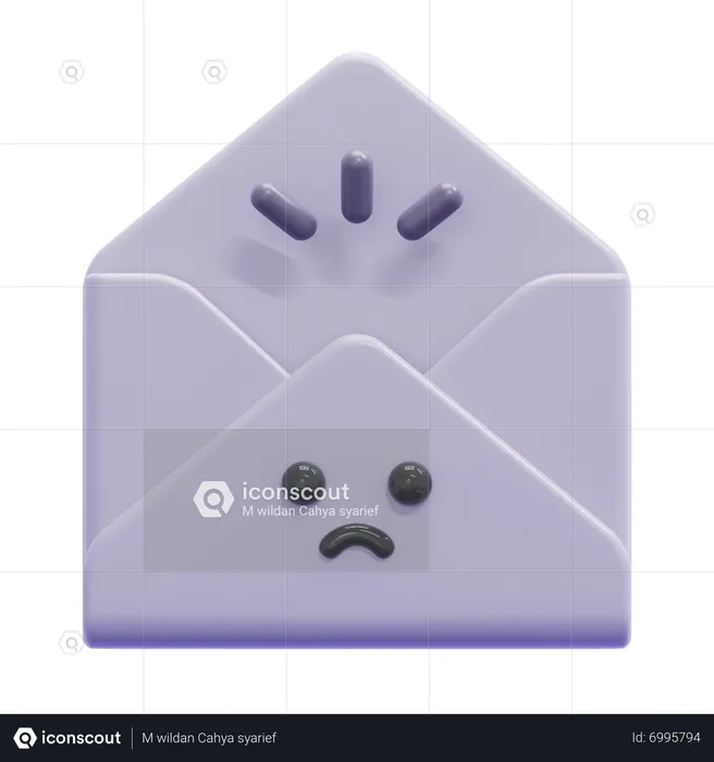 EMPTY INBOX  3D Icon