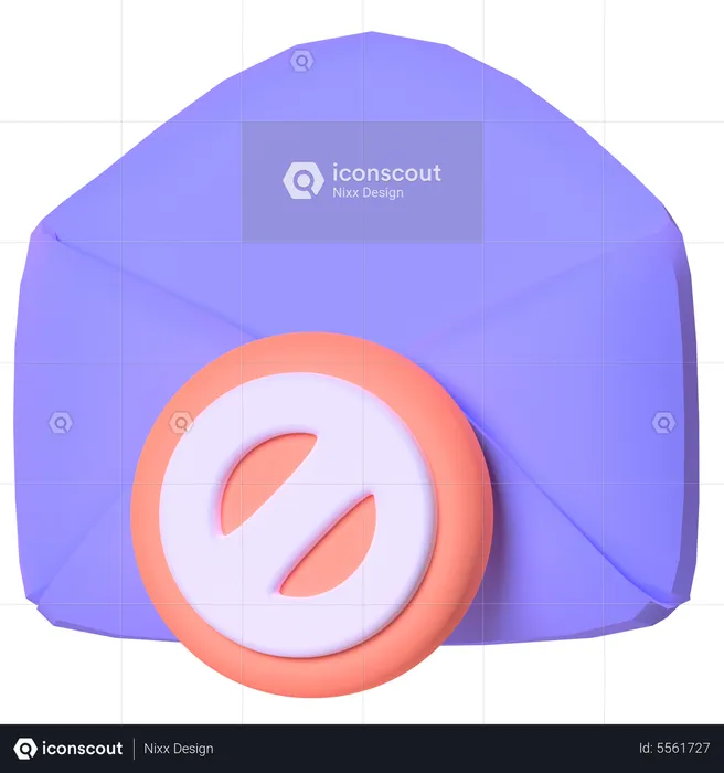 Empty Mail  3D Icon