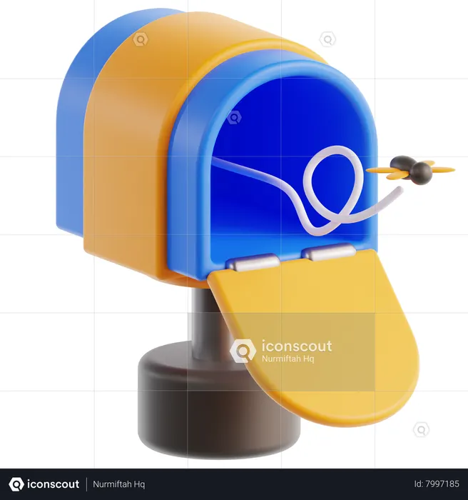 Empty Mailbox  3D Icon