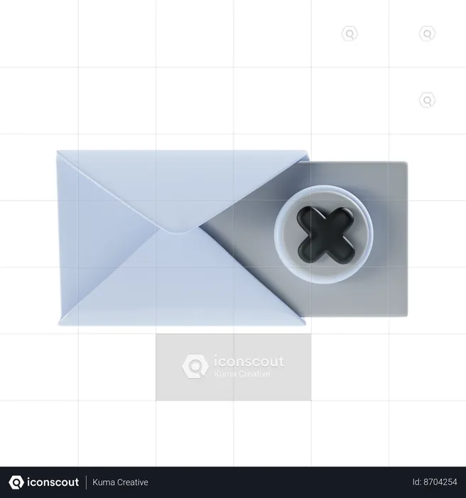 Empty Message  3D Icon