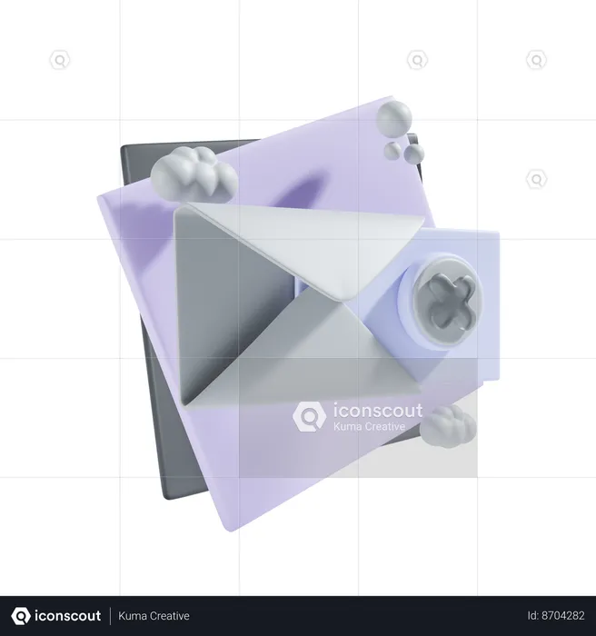 Empty Message  3D Icon