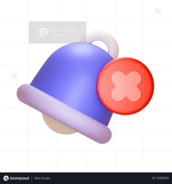 Empty Notification  3D Icon