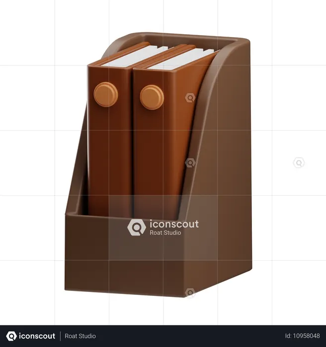 Encadernador  3D Icon