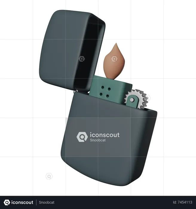 Encendedor  3D Icon