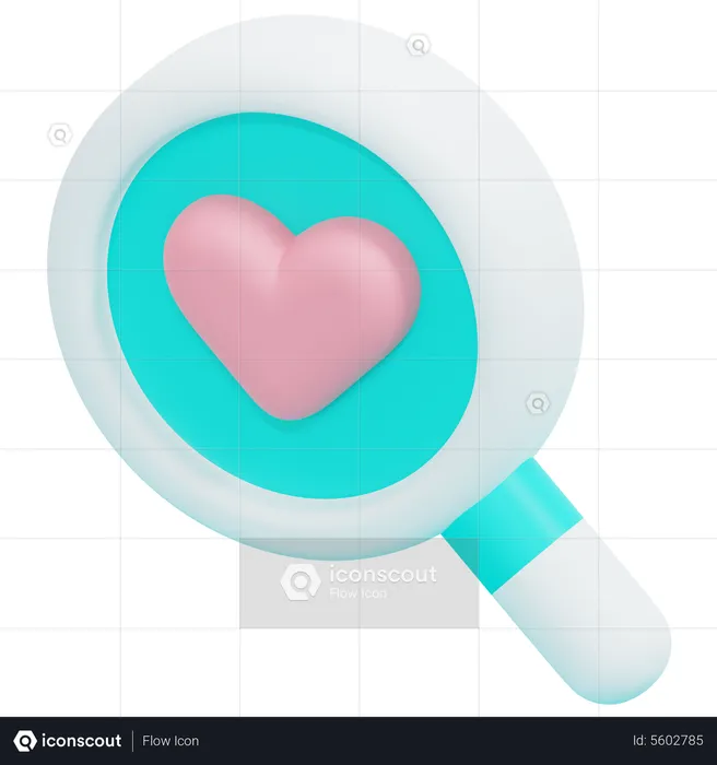 Encontrar el amor  3D Icon