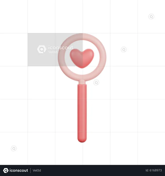 Encontrar amor  3D Icon