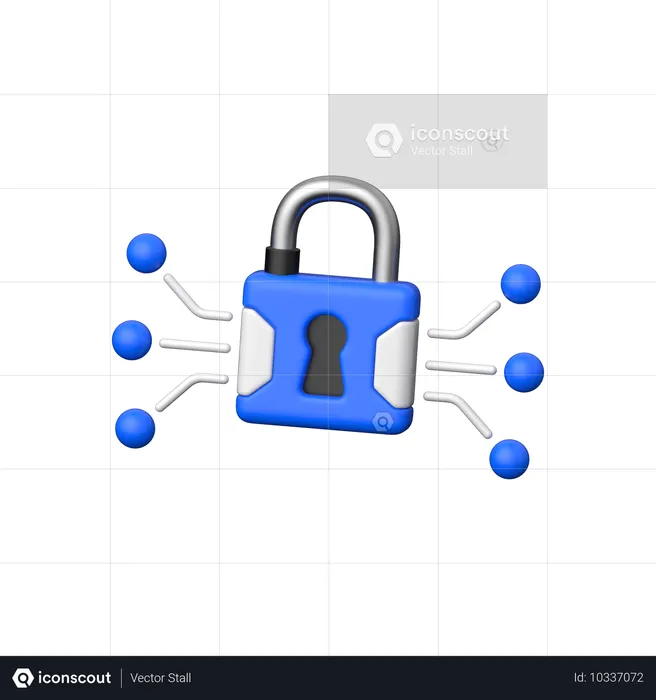 Encryption  3D Icon