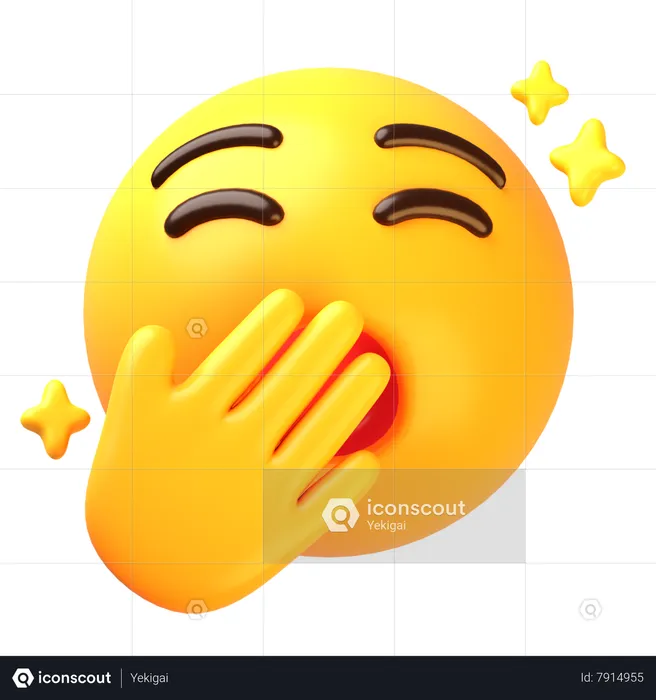 Emoji endormi Emoji 3D Icon