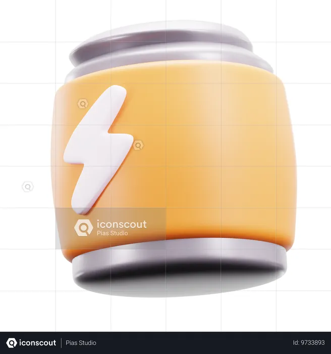 Energy Drink  3D Icon