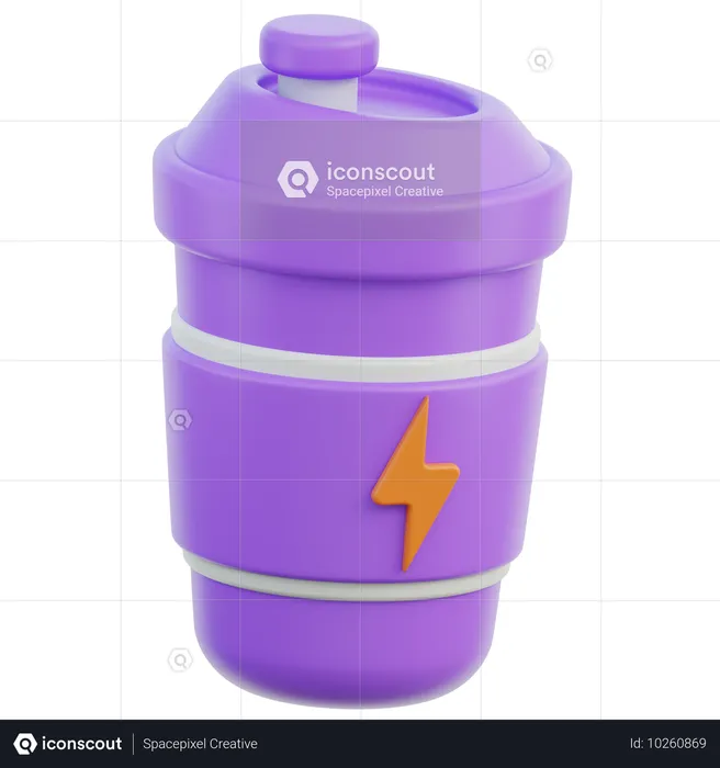 Energy Drink  3D Icon