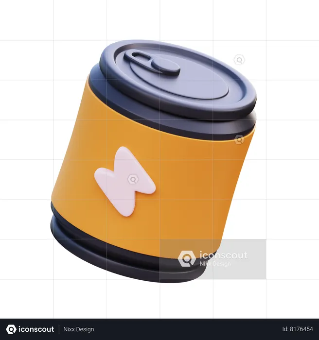 Energy Drink  3D Icon