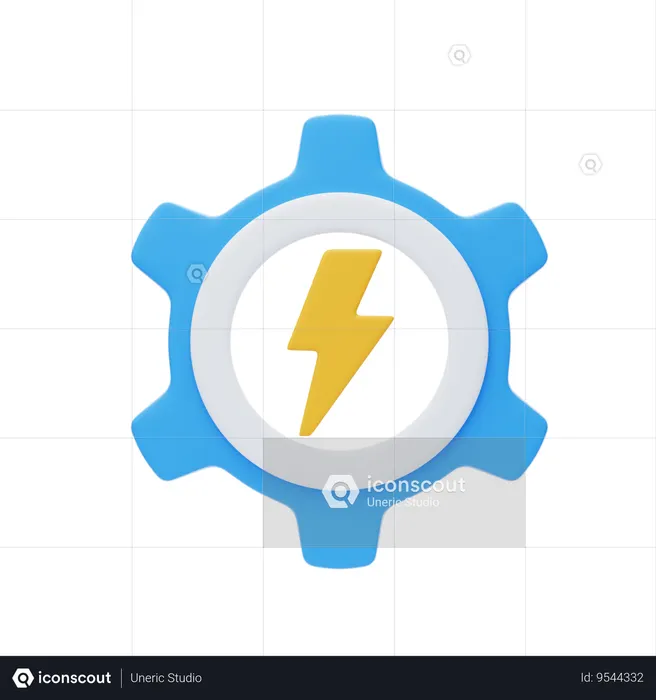Energy resources  3D Icon