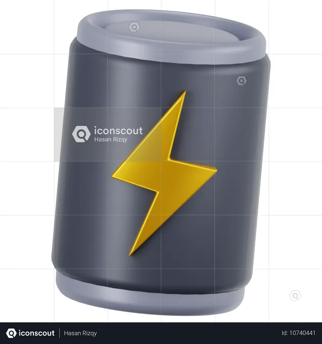 Energiegetränk  3D Icon