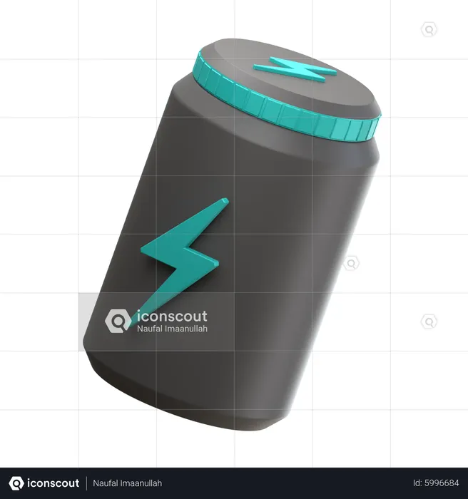 Energiegetränk  3D Icon