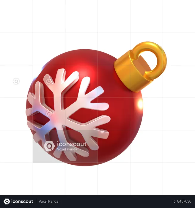 Enfeite de natal  3D Icon