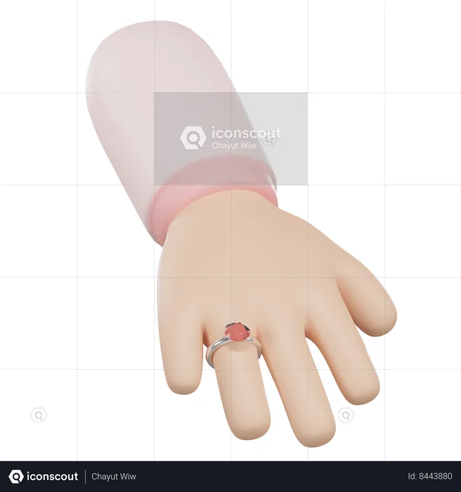 Engaged  3D Icon