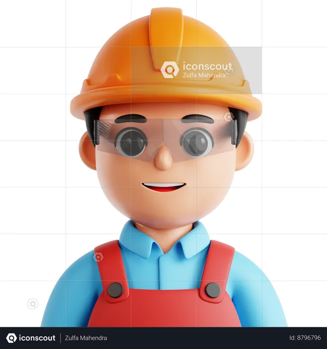 Engenheiro  3D Icon