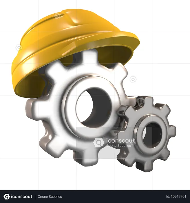 Engenheiro  3D Icon