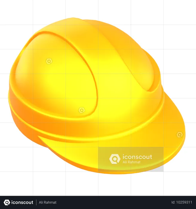 Engenheiro de capacete  3D Icon